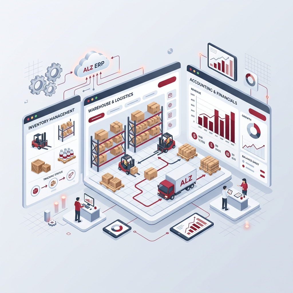 ALZ ERP: The Ultimate Accounts and Inventory Management Software for Factories in Saudi Arabia