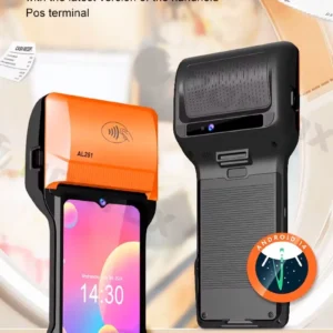 Android 14 POS Terminal AL251– 3GB+32GB, 6.5″ Mobile POS with 80mm Thermal Printer, Dual Sim+Wifi, KSA ZATCA QR Invoicing App, Saudi