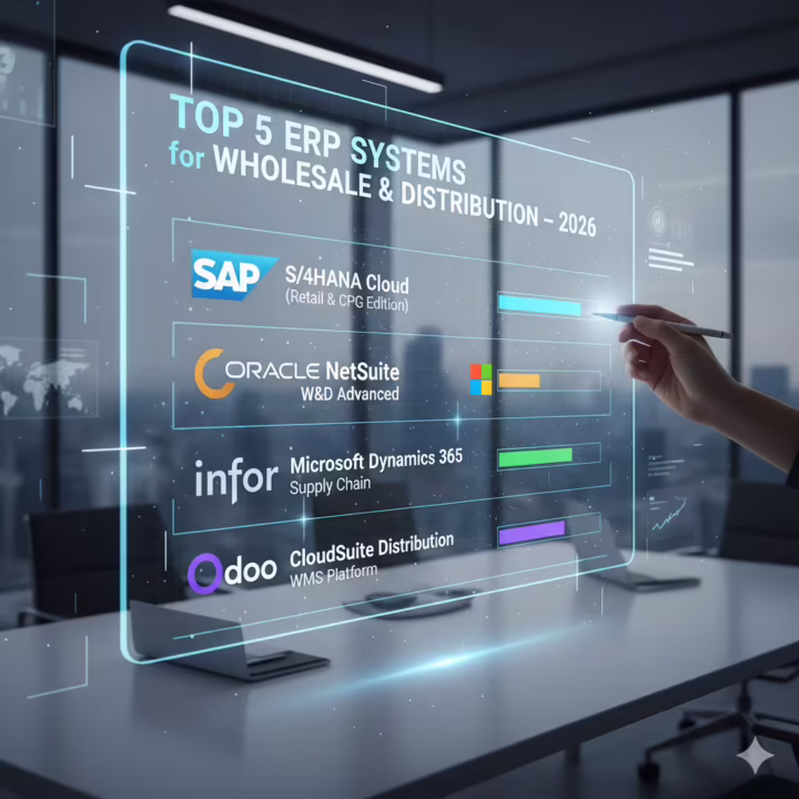 Top 5 ERP Systems for Wholesale & Distribution