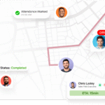 Location Tracking for Mobile Sales Teams