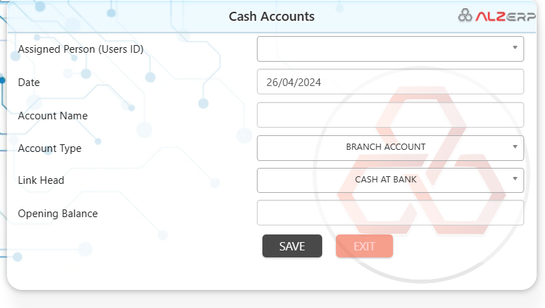 Cash Account Management