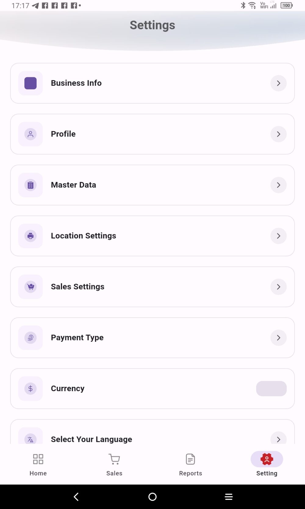 Offline mobile POS app working without internet connection